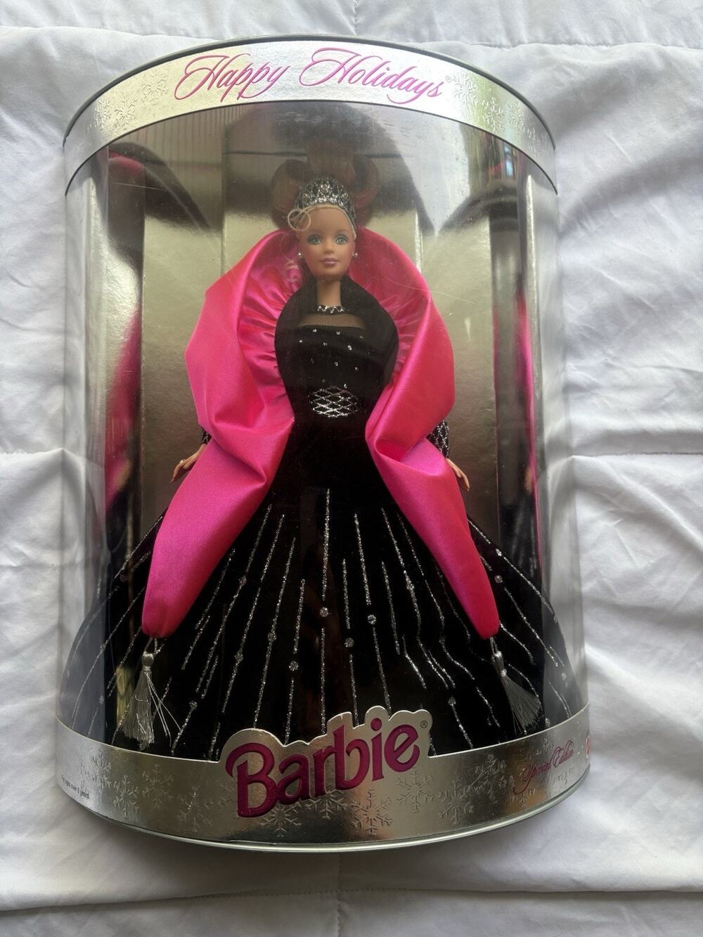 1993 Happy Holidays Barbie Special Edition Blonde Doll in Original Box